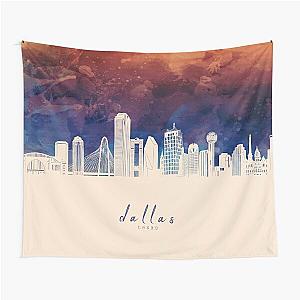 Dallas Skyline Tapestry