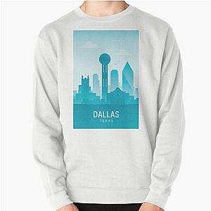 Dallas Texas Travel Pullover Sweatshirt