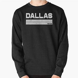 Dallas Retro Stripe Pullover Sweatshirt