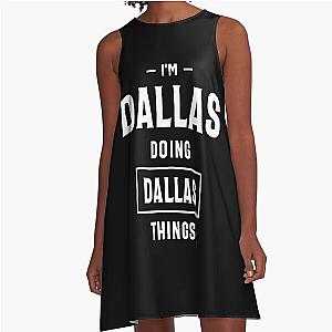 Dallas Personalized A-Line Dress