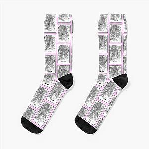 Minimalist Dallas Map Socks