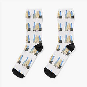 Dallas Skyline Socks