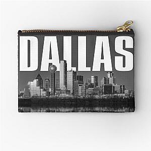 Dallas Cityscape Zipper Pouch