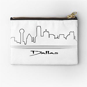 Dallas Skyline Zipper Pouch