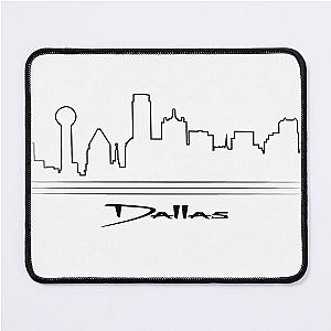 Dallas skyline mouse pad