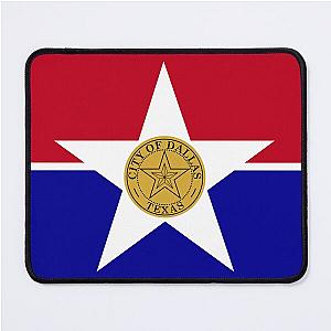 Flag of Dallas Mousepad