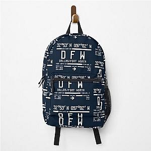 Destination Dallas Texas USA DFW International Airport United States Backpack