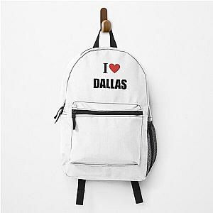 I Love Dallas Backpack