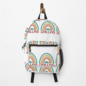 Dallas Texas Mountain Souvenir Gift Hometown Hiking Nature Backpack