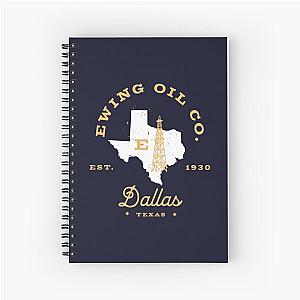 Ewing Oil Co. 1930 Dallas, Texas Spiral Notebook