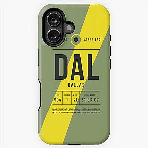 Luggage Tag DAL Dallas iPhone Tough Case