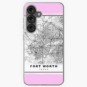 Minimalist Dallas Fort Worth Map Samsung Galaxy Soft Case