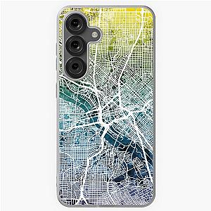 Dallas Texas City Map Samsung Galaxy Protective Case