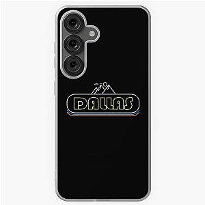 Dallas Texas Neon Lights Souvenir Gift Hometown Samsung Galaxy Soft Case