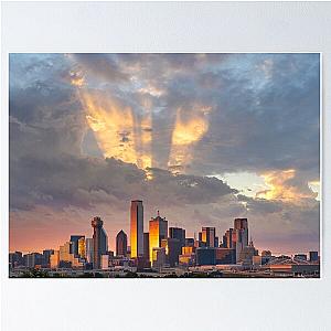 Dallas Beacon of Hope Skyline Poster