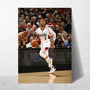 Damian Lillard Long Range Shooter Damian Lillard Posters