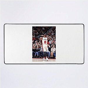 Damian Lillard Always Clutch Always Fearless Damian Lillard Mouse Pads