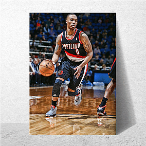Damian Lillard Rip City Hero Damian Lillard Posters
