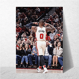 Damian Lillard Always Clutch Always Fearless Damian Lillard Posters