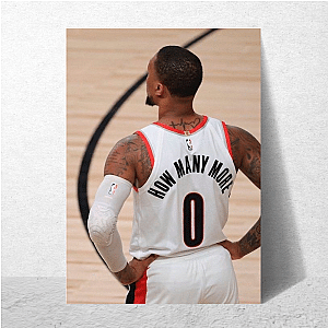Damian Lillard Trail Blazer Legend Damian Lillard Posters