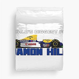 Damon Hill - Williams FW15C World's biggest fan Duvet Cover