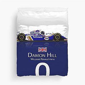 Williams FW16 - Damon Hill with desktop Duvet Cover