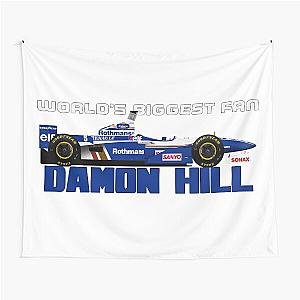 Damon Hill - Williams FW18 World's biggest fan Tapestry