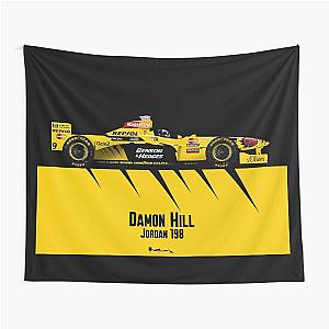 Damon Hill Jordan 198 Tapestry