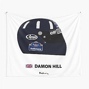 Damon Hill F1 1994 Helmet Tapestry