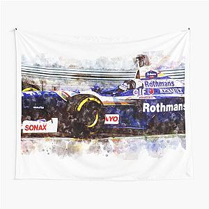 Damon Hill Close Tapestry
