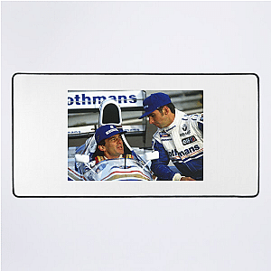 Helmet On, Pressure Off – Damon Hill Damon Hill Mouse Pads