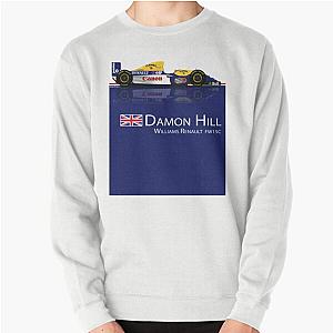 Williams FW15C - Damon Hill with Background Pullover Sweatshirt
