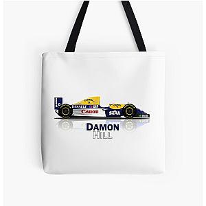 Williams FW15C - Damon Hill Tote Bag