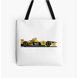 Jordan 198 Damon Hill All Over Print Tote Bag