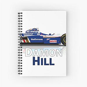 Damon Hill - Williams Renault FW18 Spiral Notebook