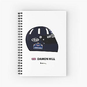 Damon Hill F1 1994 helmet notebook