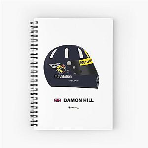 Damon Hill 1998 Helmet Notebook