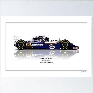 Damon Hill Williams FW16 Poster