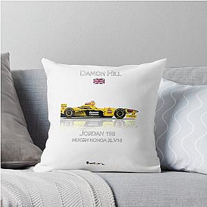 Jordan 198 Damon Hill Throw Pillow
