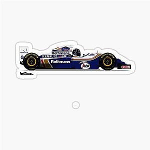 Damon Hill Williams FW16B Late Season Sticker