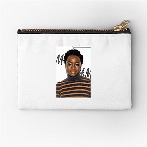 She Walks Like She Knows Danai Gurira Zipper Pouches