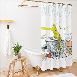 Funny Dance Gavin Dance Graphic Design Shower Curtain Premium Merch Store