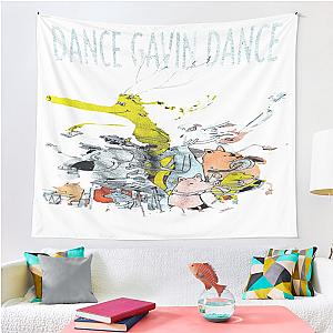 Funny Dance Gavin Dance Graphic Design Tapestry Premium Merch Store