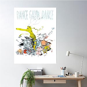 Funny Dance Gavin Dance Graphic Design Poster Premium Merch Store