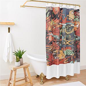 Dance Gavin Dance Sphinxx Afterburner Shower Curtain Premium Merch Store