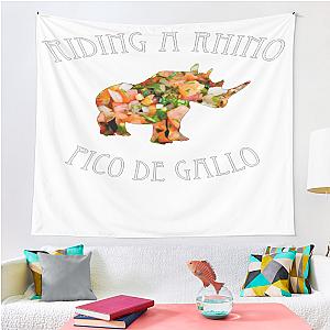 Dance Gavin Dance Riding A Rhino Pico De Gallo Tapestry Premium Merch Store