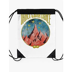 Dance Gavin Dance Mountain Stars Graphic Design Drawstring Bag Premium Merch Store