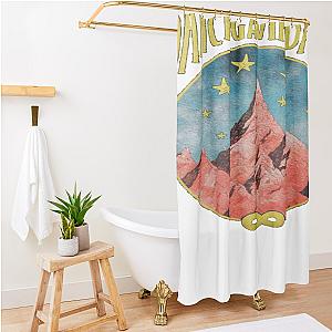 Dance Gavin Dance Mountain Stars Graphic Design Shower Curtain Premium Merch Store