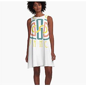 Dance Gavin Dance Graphic Design A-Line Dress Premium Merch Store