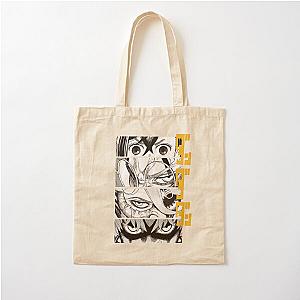 Dandadan Anime Eyes Kaji Cotton Tote Bag